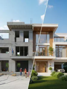 تجديد واجهات مباني مع IVEC.